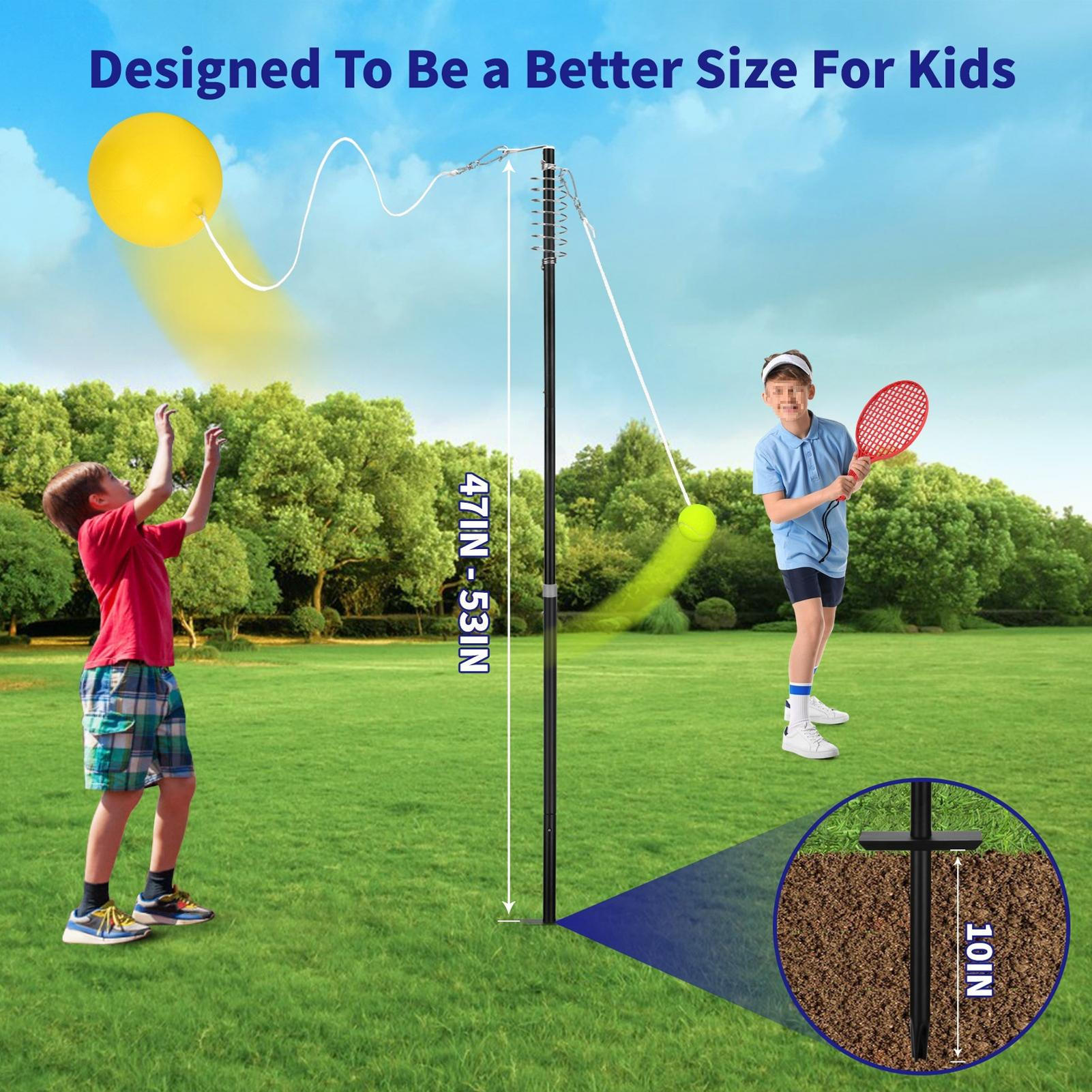 Badminton Set Garden - Теннисный тренировочный мяч и веревка, теннисный