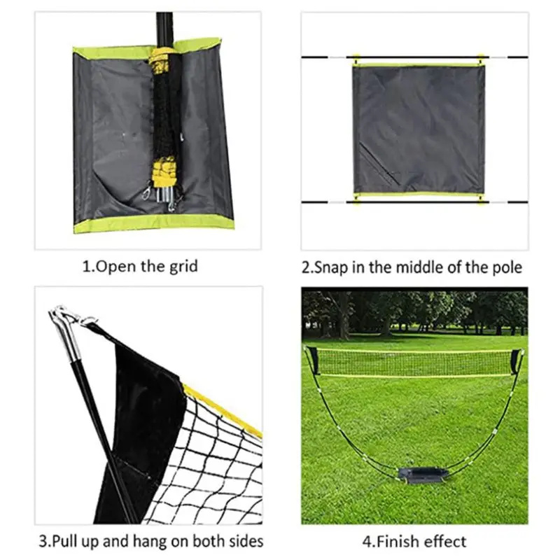 Badminton Set Garden - Складная сетка для бадминтона, набор для
