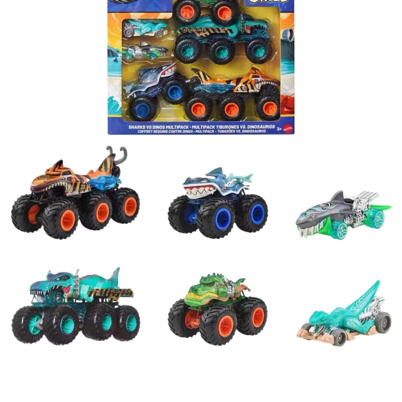 Hot Wheels Car Monster Trucks - Коллекционный набор моделей машинок Hot Wheels