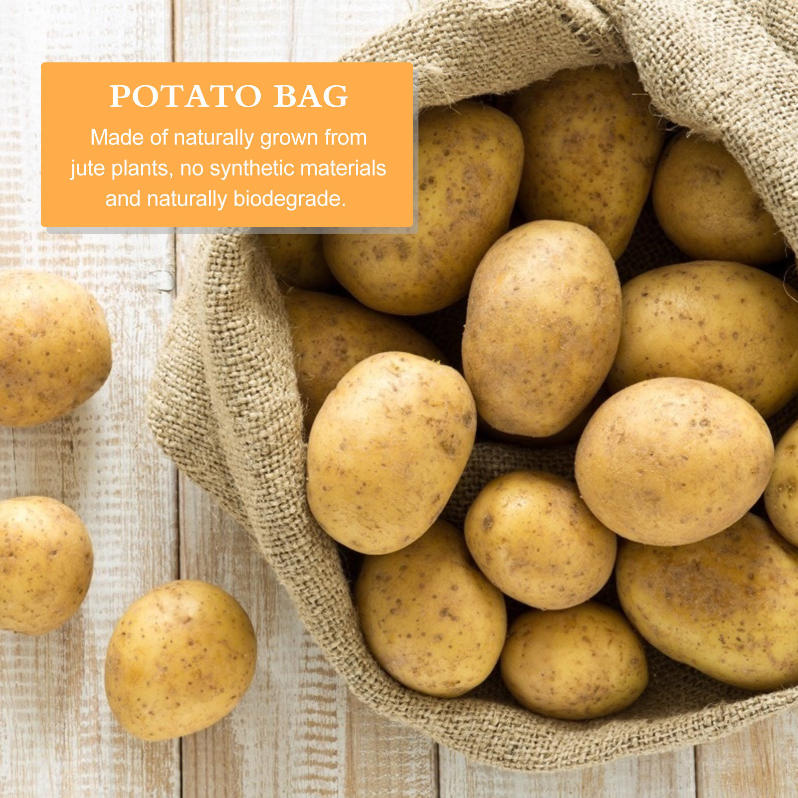 Sack Race Bag - 1 шт. Многофункциональный мешок из мешковины