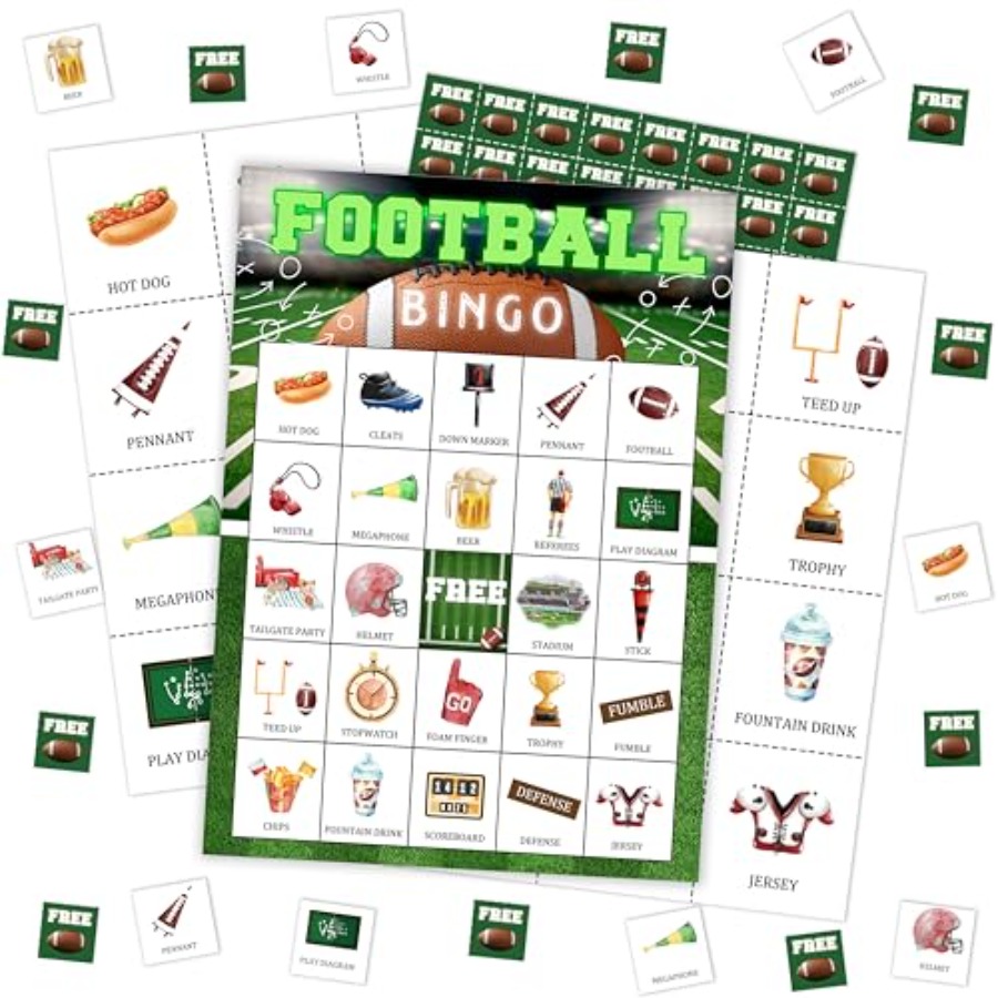 Party Games For Large Groups - Набор для игры в бинго на