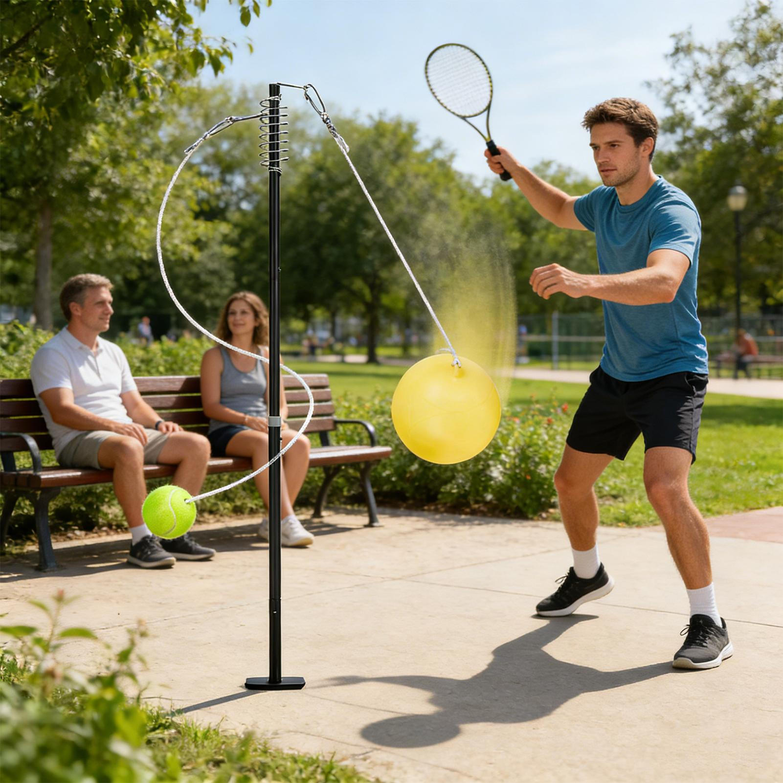 Теннисный тренировочный мяч и  – обзор и цена Badminton Set Garden