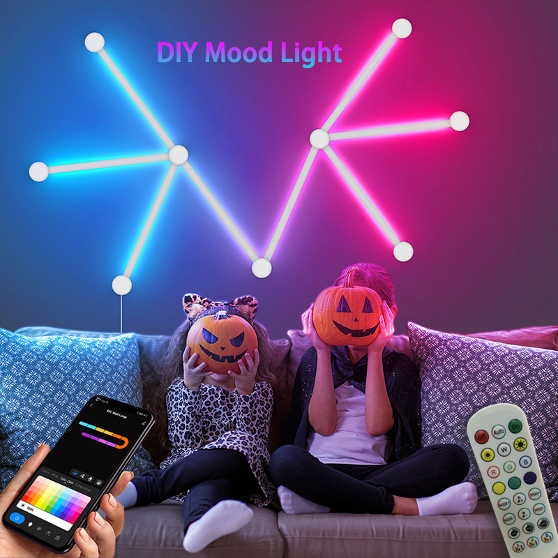 Умный настенный светильник RGB – обзор и цена Party Games Groups