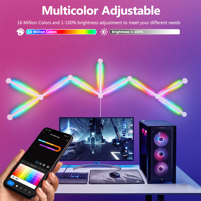 Умный настенный светильник RGB – обзор и цена Party Games Groups