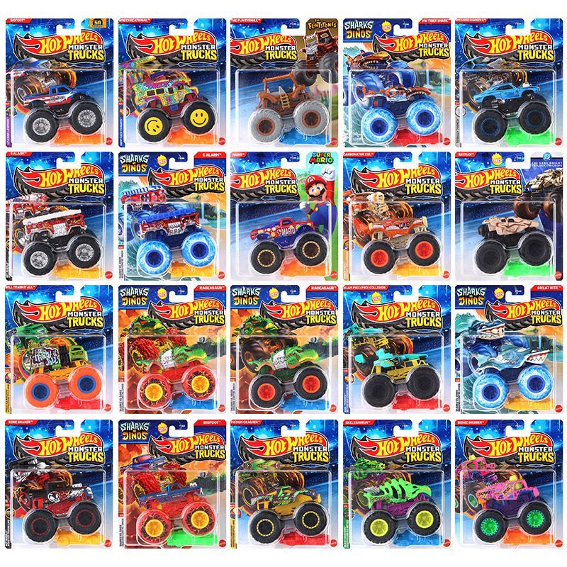 Новые оригинальные Hot Wheels  – обзор и цена Hot Wheels Car Monster Trucks