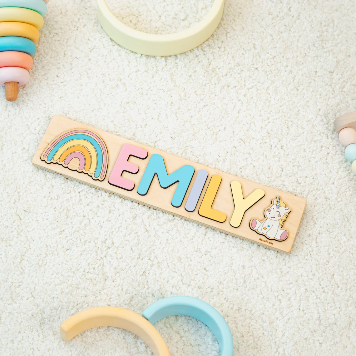 Персонализированный пазл с име – обзор и цена Party Games Baby Shower