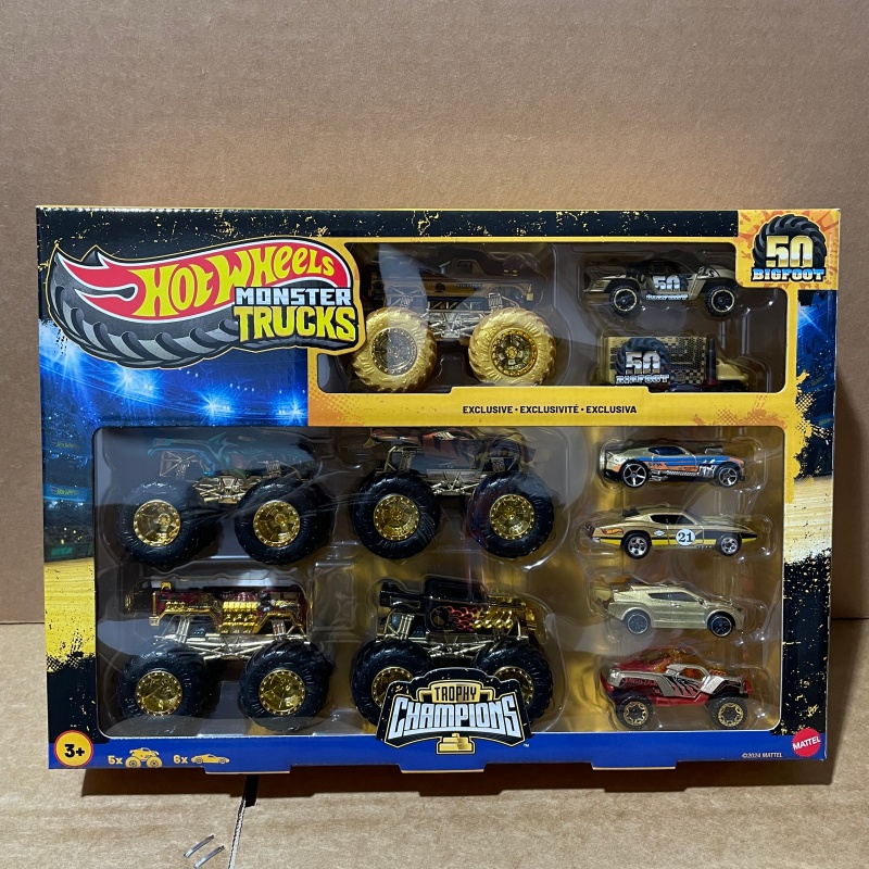Коллекционный набор моделей ма – обзор и цена Hot Wheels Car Monster Trucks