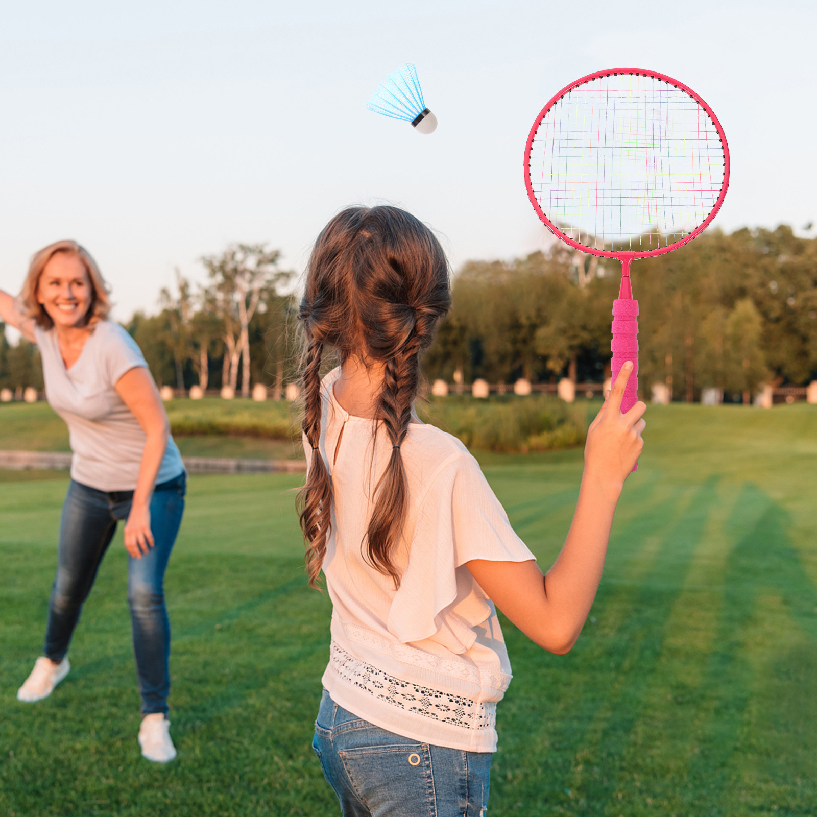 1 комплект детских ракеток для – обзор и цена Badminton Set Garden