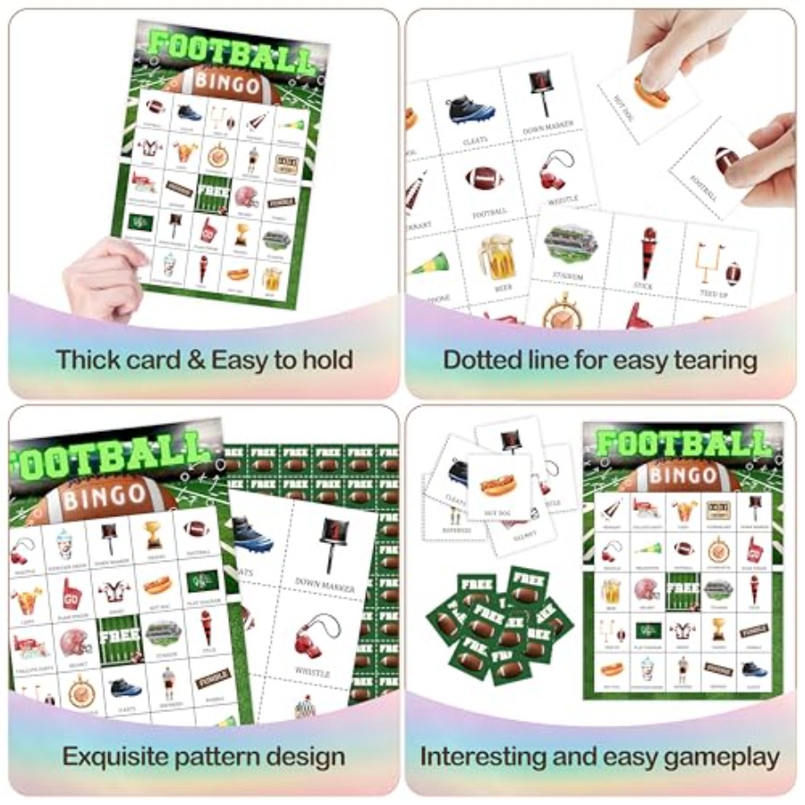 Набор для игры в бинго на футб – обзор и цена Party Games For Large Groups