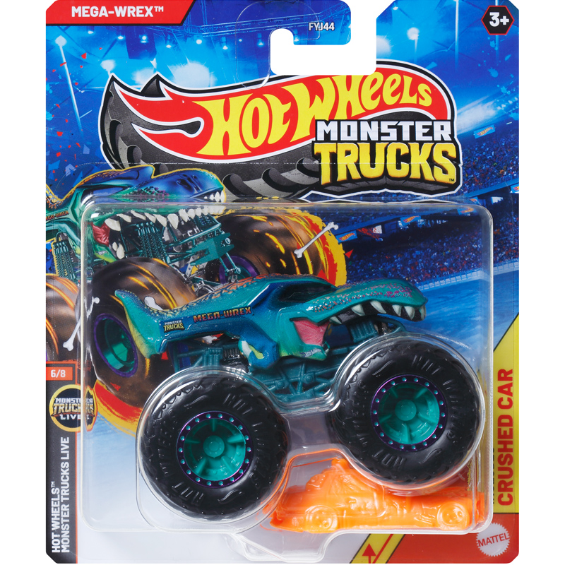 Mattel Hot Wheels 1/64 Monster – обзор и цена Hot Wheels Car Monster Trucks